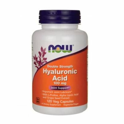 Hyaluronic acid 100mg-60 veg caps Now Foods