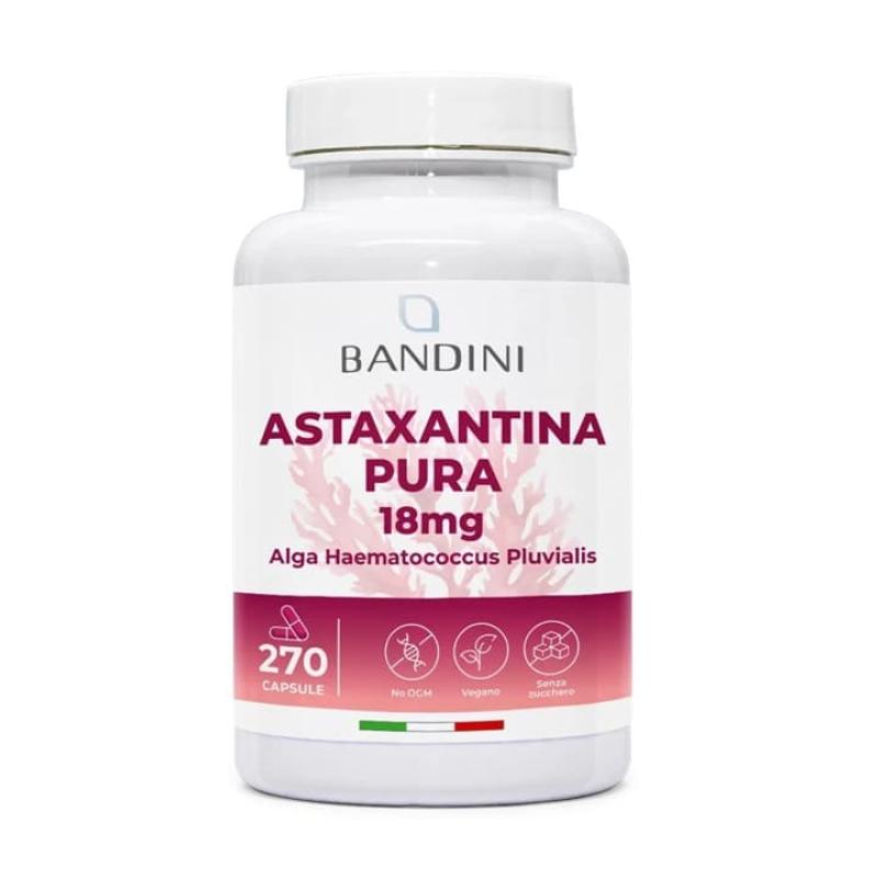 Astaxantina Pura 18 mg Bandini