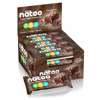 Crispy Vegan Protein bar 50g Natoo Essentials