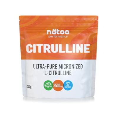 Citrullina Ultra Pure Micronizzata 200 g Natoo Performance