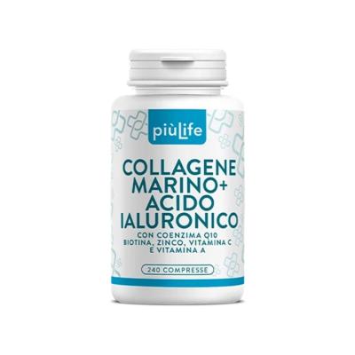 Collagene Marino e Acido Ialuronico 240 cpr piuLife