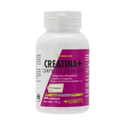 Creatina + Extragold 100 cpr WATT