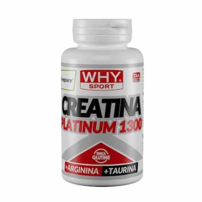 Creatina Platinum 1300 - 120 cpr Why Sport