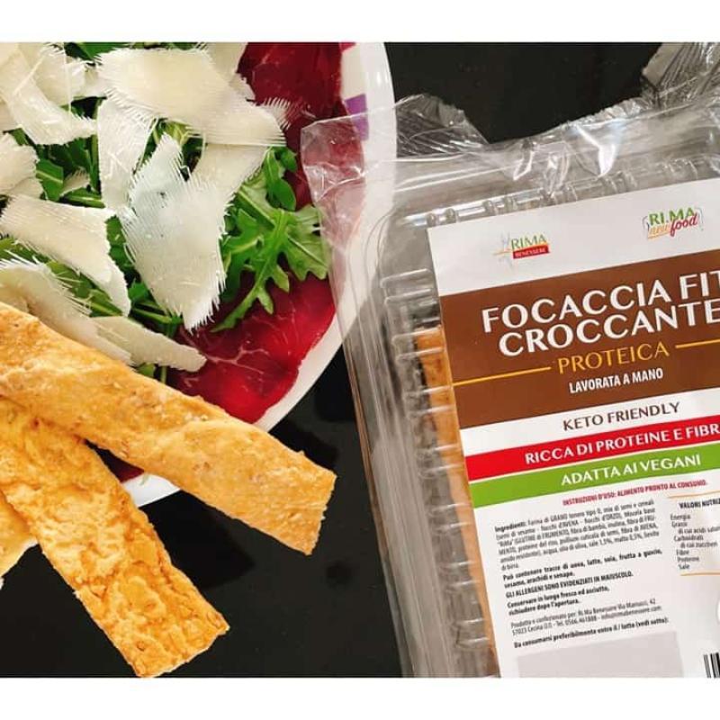 Focaccia Fit Croccante 150g Rima Benessere