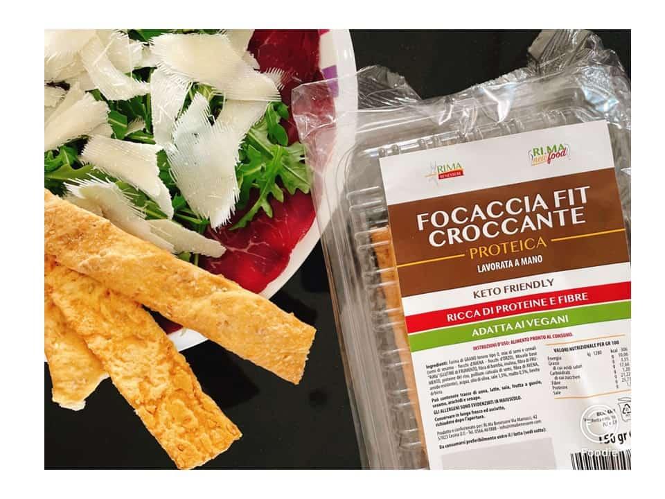 Focaccia Fit Croccante 150g Rima Benessere