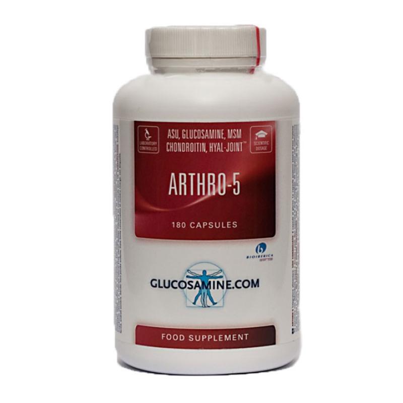 Arthro-5 Glucosamine.com 180 cps