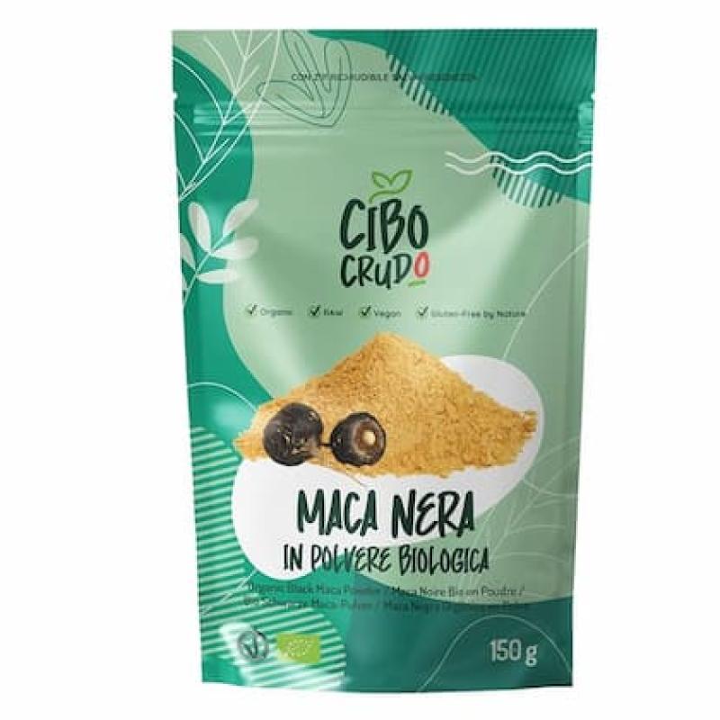 Maca Nera Cruda Bio 150g CiboCrudo