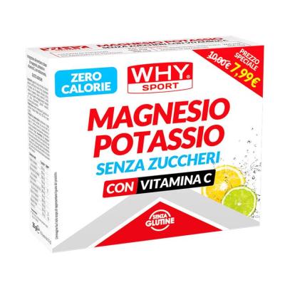 Magnesio Potassio Senza Zuccheri 10 buste Why