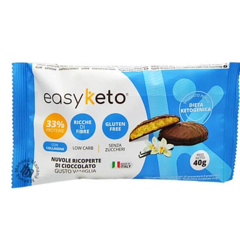 Nuvole Ricoperte di cioccolato EasyKeto