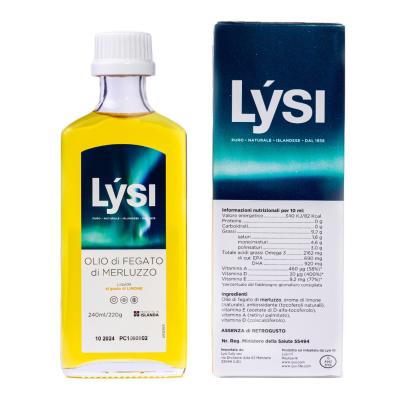 Olio di fegato di Merluzzo 240 ml LYSI