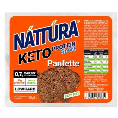 Panfette Keto Protein Sport 190g Nattura