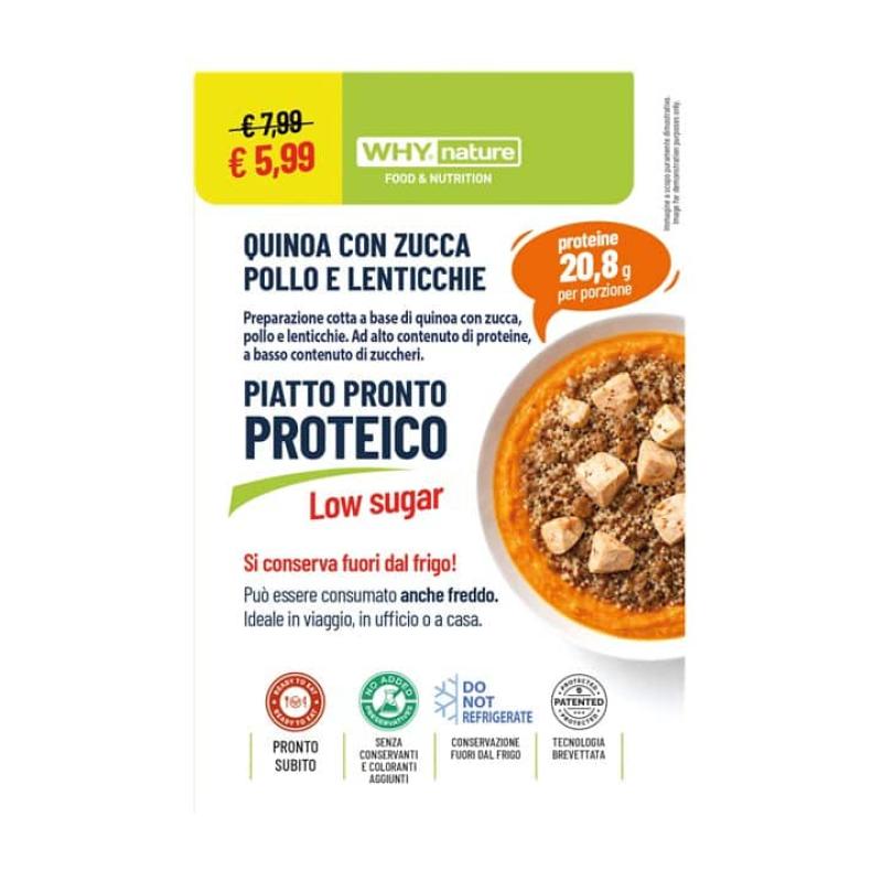 Piatto Pronto Proteico Quinoa 270 g Why Nature