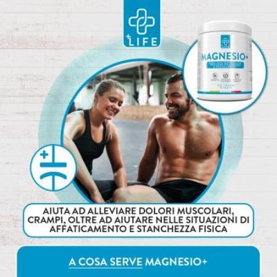 Magnesio 300 g polvere +Life