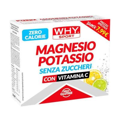 Magnesio Potassio Senza Zuccheri 10 buste Why