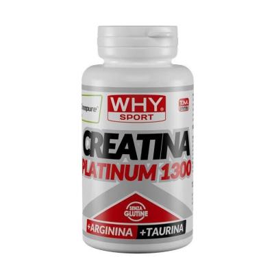 Creatina Platinum 1300 - 120 cpr Why Sport