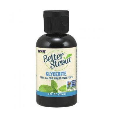 Better Stevia Glicerite 60 ml Now Foods