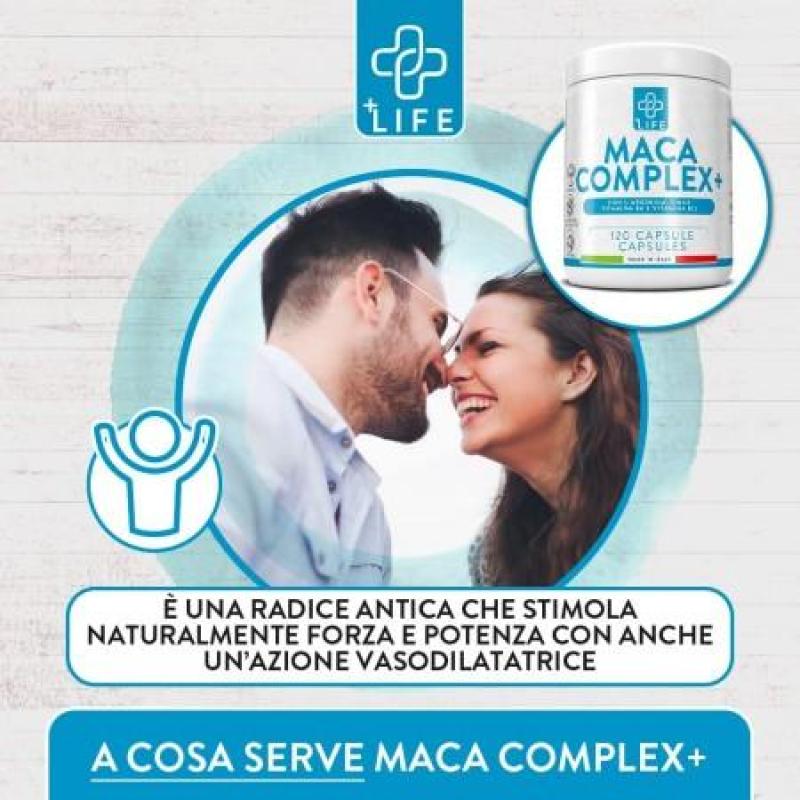 Maca Complex +Life 120 cps