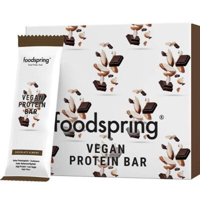 Vegan Protein bar 60g Cioccolato Mandorla Foodspring