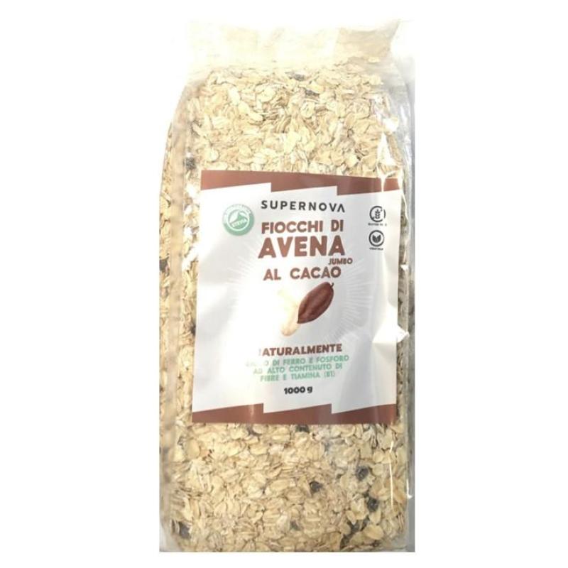 Fiocchi d’Avena al cacao senza glutine 1000g Supernova