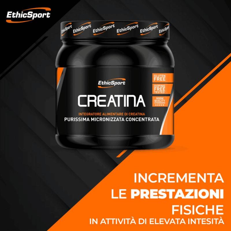 Creatina Creapure Micronizzata 300 g Ethic Sport