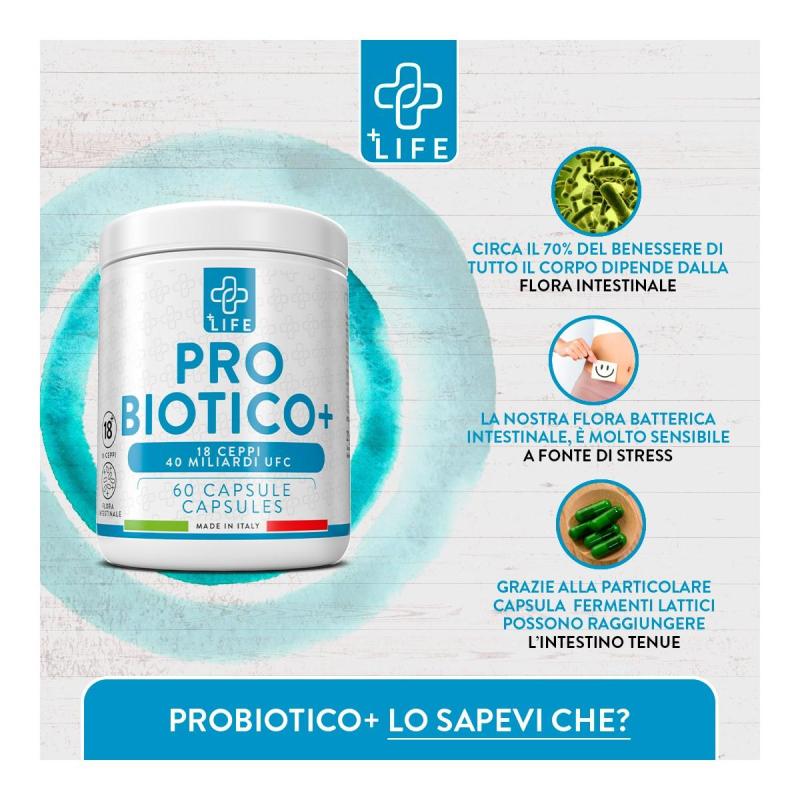 Probiotico+Prebiotico +LIFE 120 cps