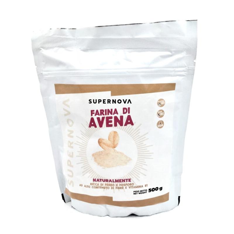 Farina d'Avena integrale senza Glutine 500g Supernova