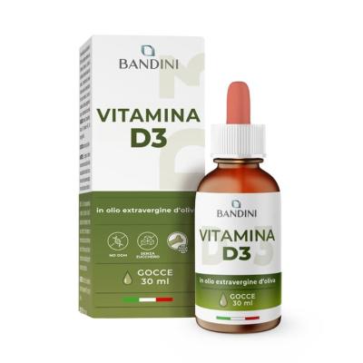 Vitamina D3 gocce 30 ml Bandini